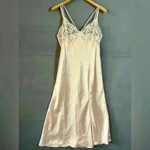 Victoria's Secret Other - Vintage Victoria’s Secret Soft Pink Gown/Dress size Large